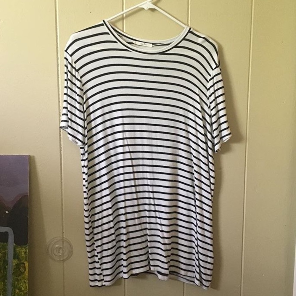 Stripe Tshirt dress