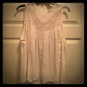 Sheer Lace Tank