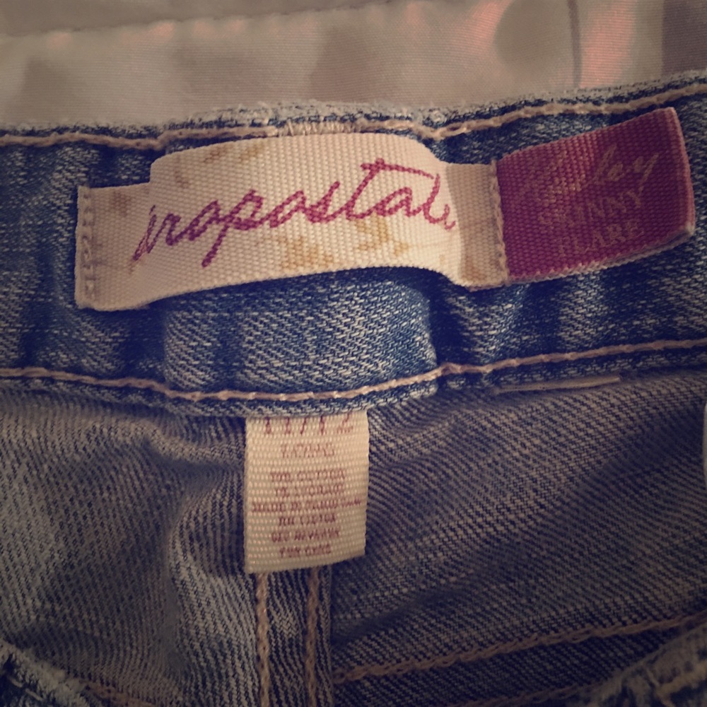 Stone washed aero jeans true yo size