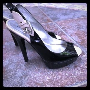 Slingback Guess Peep Toes