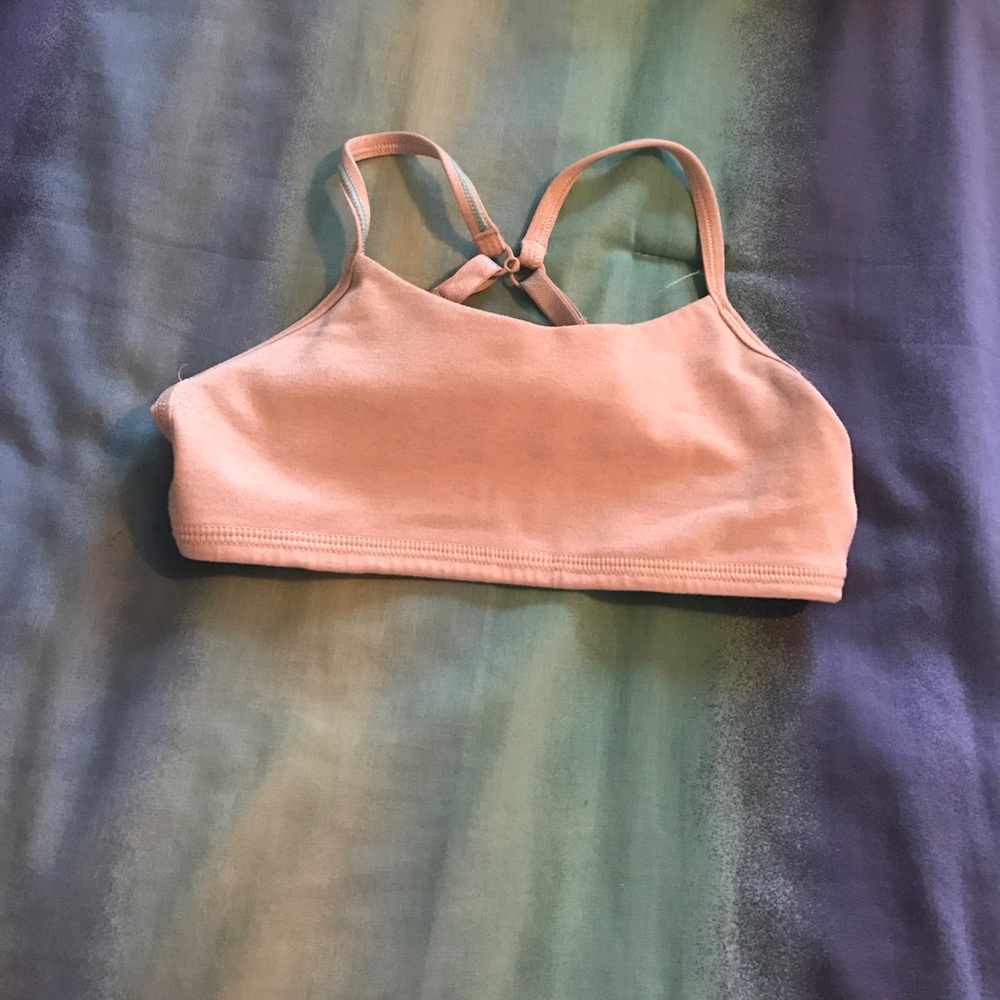 Ivivva Size 7 Nude Sports Bra