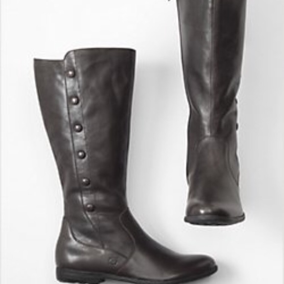 born leather boots