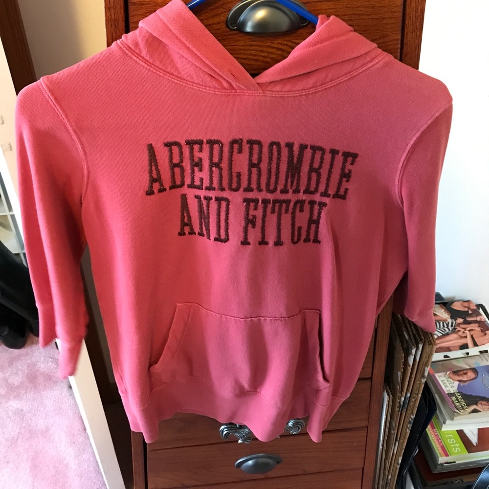 Abercrombie cropped sweatshirt - EUC