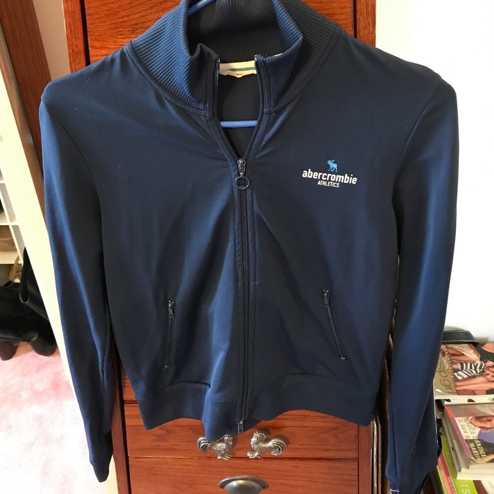 Abercrombie Kids track Jacket - EUC