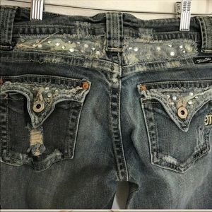 Miss me Camo accent jeans