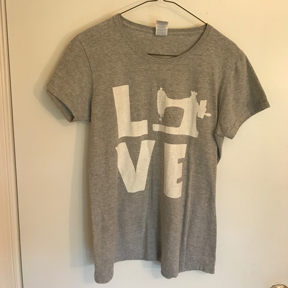 I love Sewing t Shirt