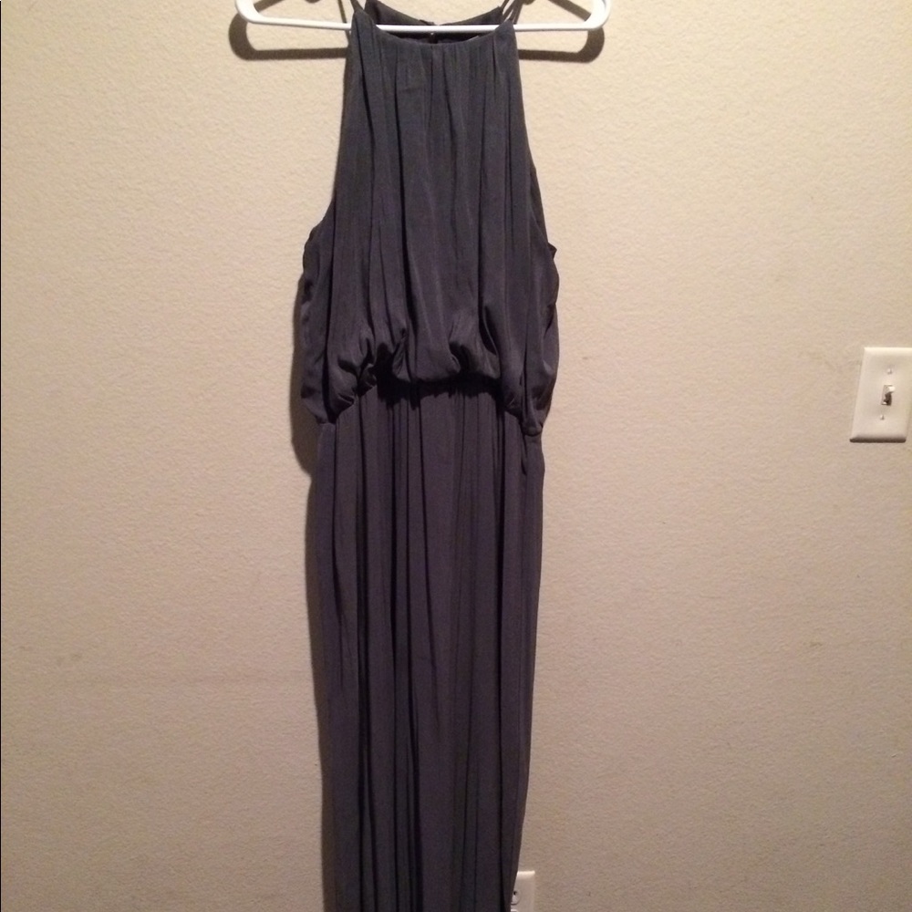 H&M Floor Length Grey Dress