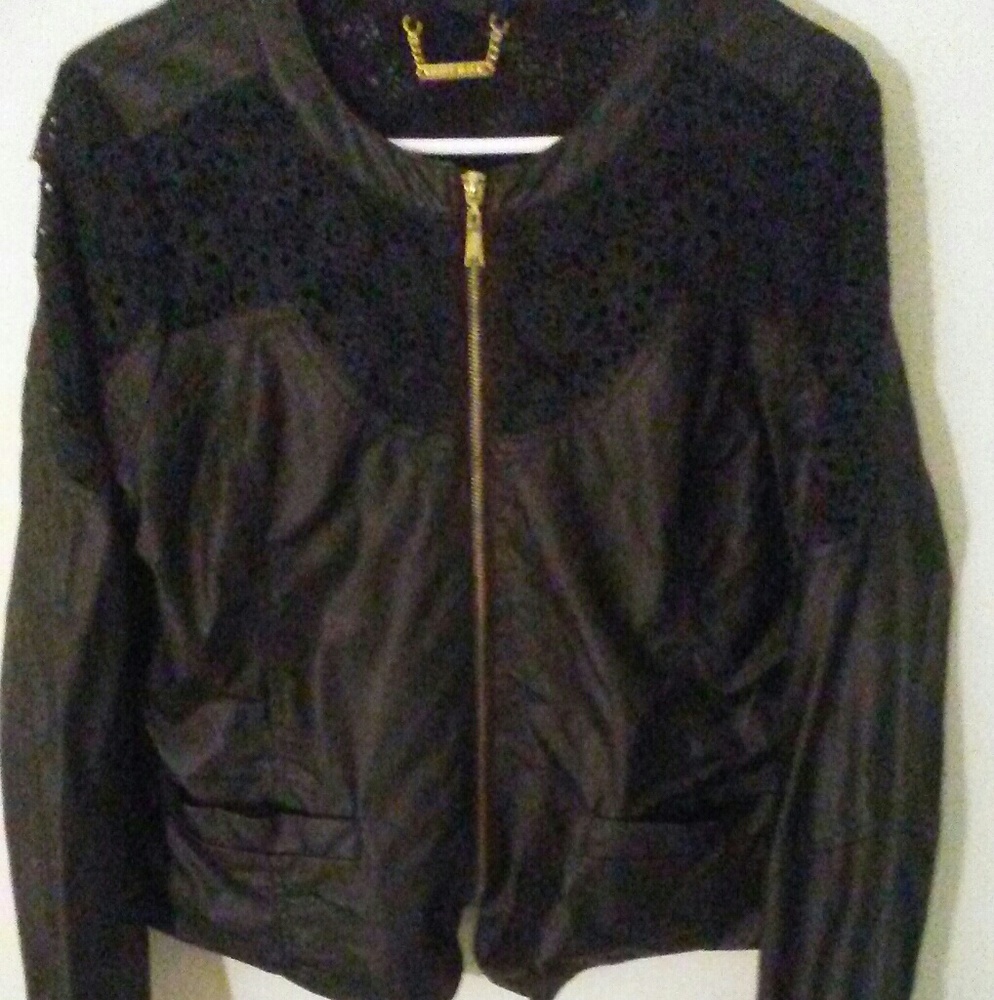 Pleather jacket