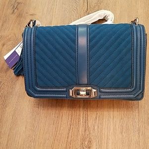 NWT Rebecca Minkoff Love Crossbody Lake Blue NWT Rebecca Minkoff Love Crossbody Lake Blue
