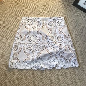 Abercrombie Eyelet Skirt