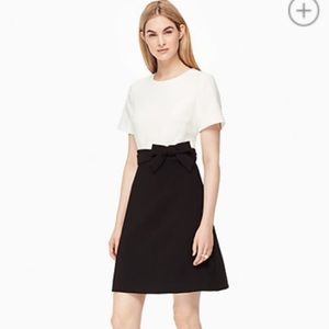 kate spade colorblock bow dress