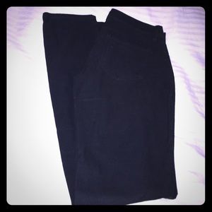 Ann Taylor Black corduroy pants.