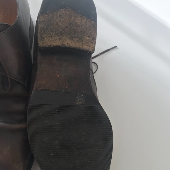 J.M. WESTON MENS BROWN LACE UP SHOES - Picture 4 of 4