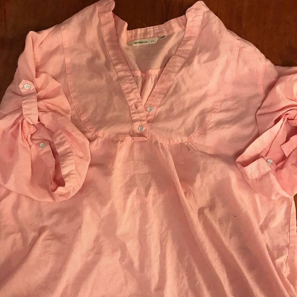 Pink Striped Top - Picture 2 of 3