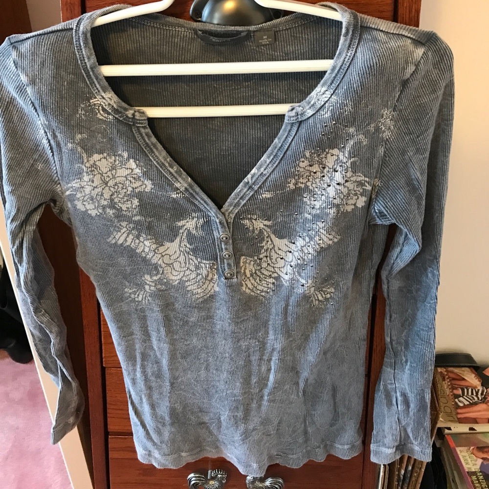 Graphic Henley - EUC