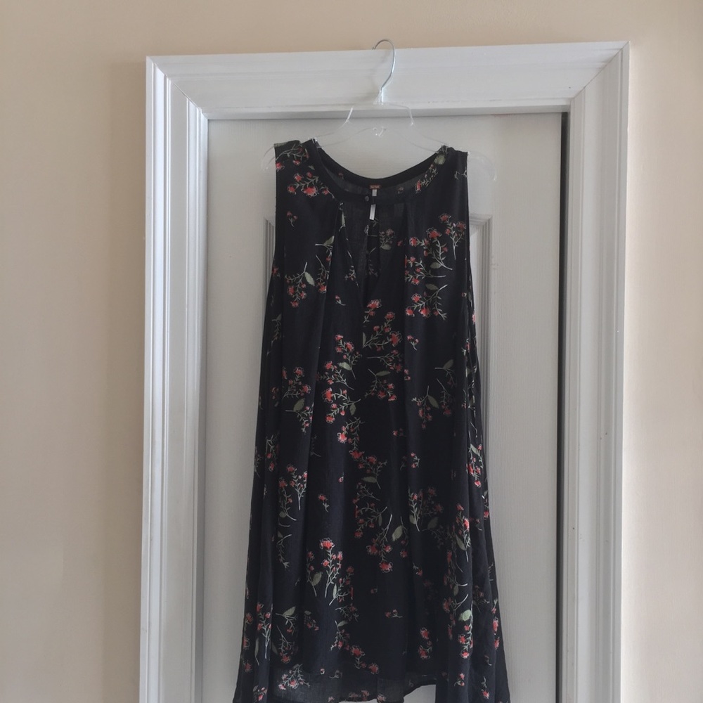 Free people keyhole tunic dress