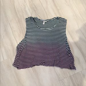 LF LOOSE STRIPED TANK TOP SMALL