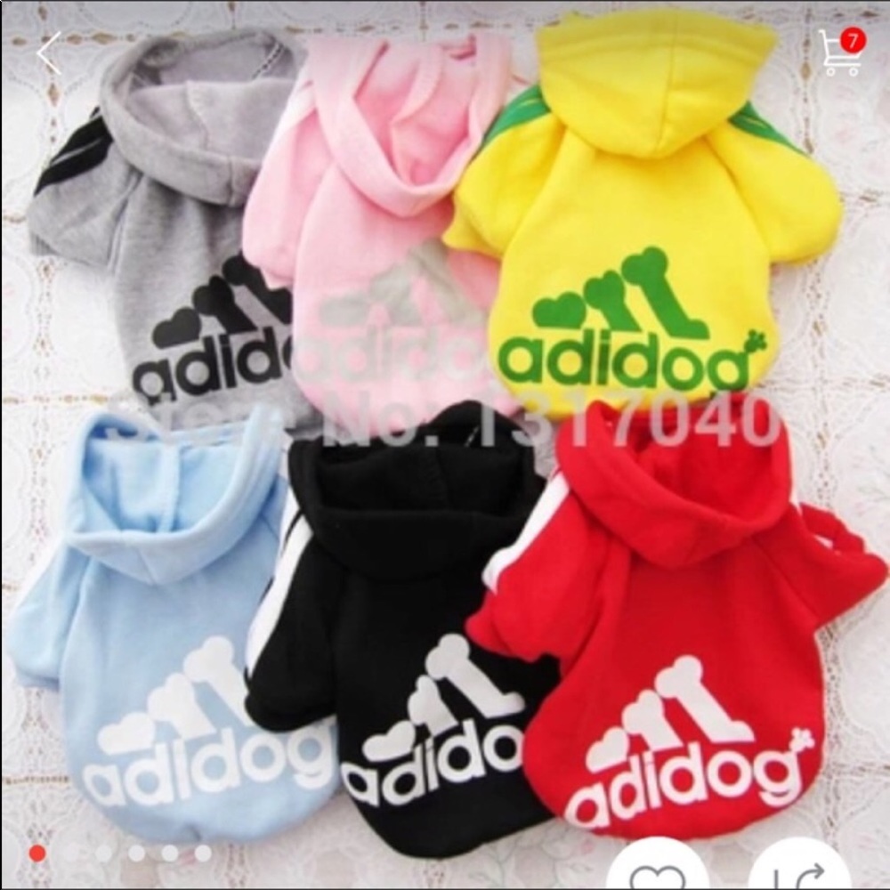 light blue Adidog