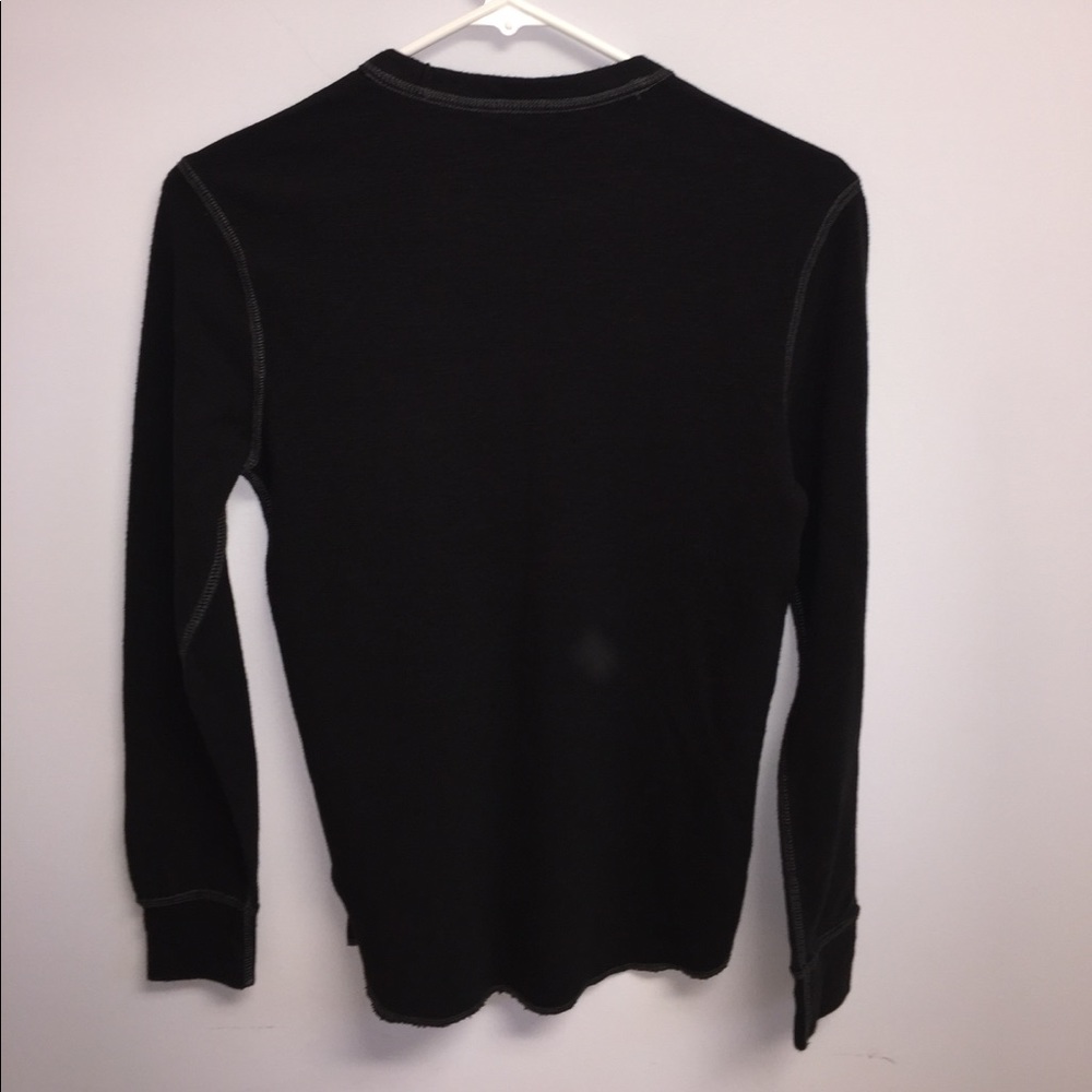 American Eagle long sleeve black thermal XS - Picture 2 of 3