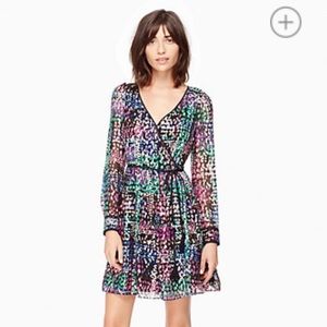 kate spade Metallic Multi Dot Mini Dress