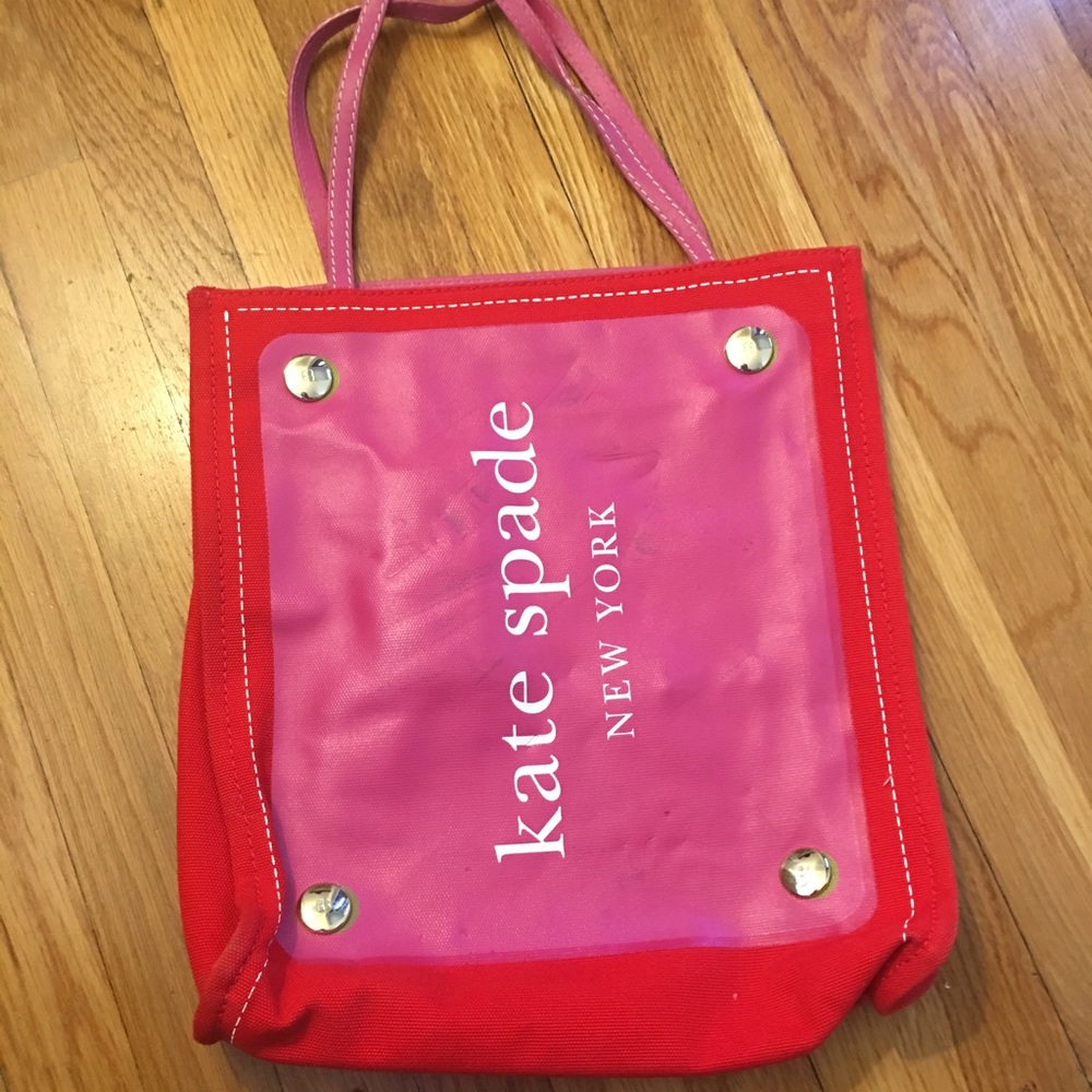 Kate Spade Tote Bag Pink/Red