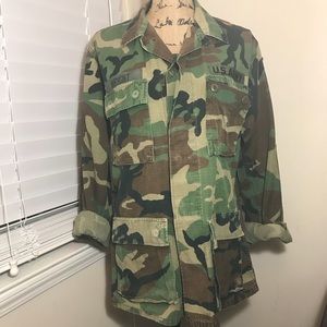 Vintage Camouflage Jacket