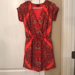 Banana Republic Paisley Printed Romper Banana Republic Paisley Printed Romper