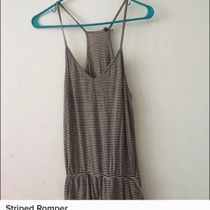 Striped Romper Striped Romper