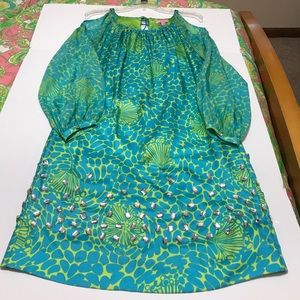 Lilly Pulitzer cold shoulder dress