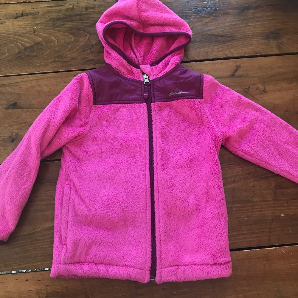 Child’s Eddie Bauer zipped fleece jacket