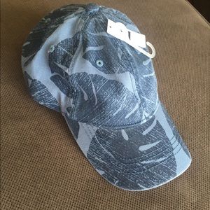 RARE Dad Hat - Blue Jungle Floral - by GAP