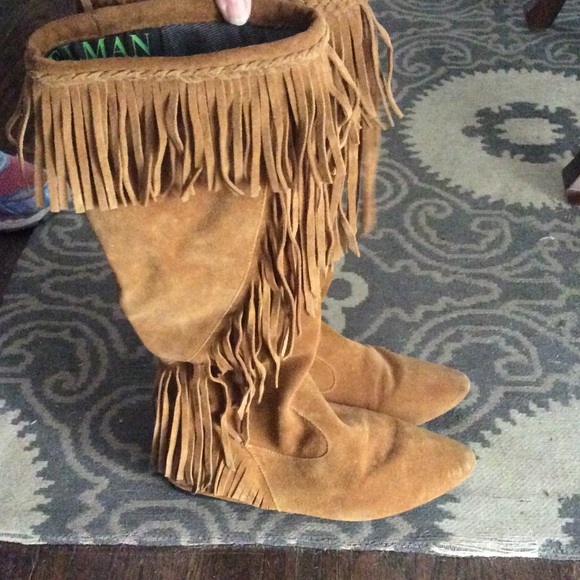 Shoes - Sam Edelman Fun Fringe Boots