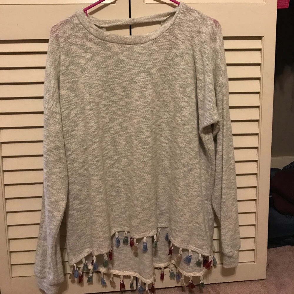 NWOT fringe top from Peach Love California
