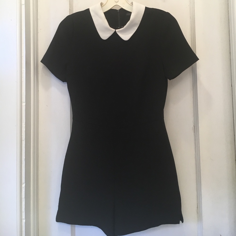 Black and White Romper