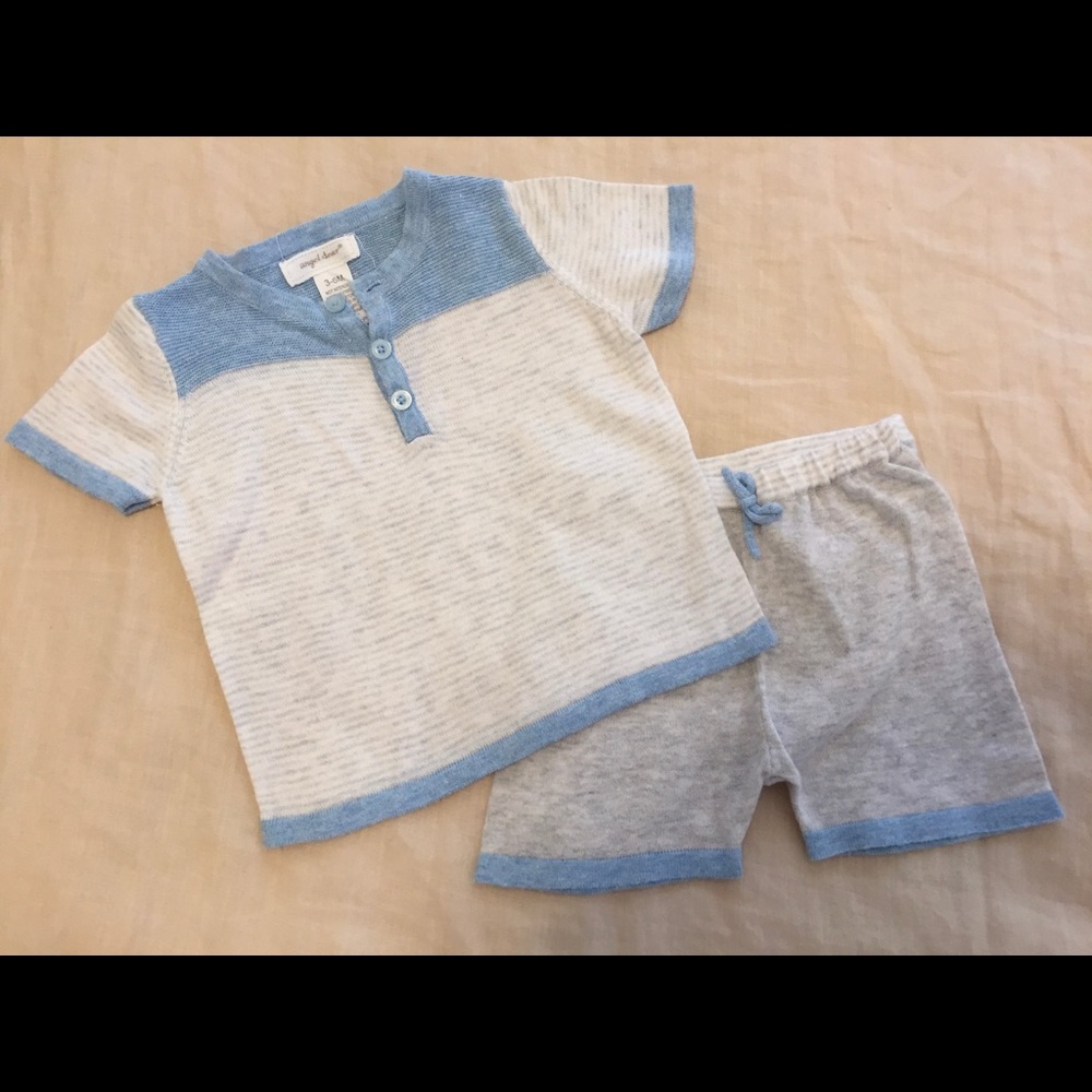 Angel Dear knit two piece set