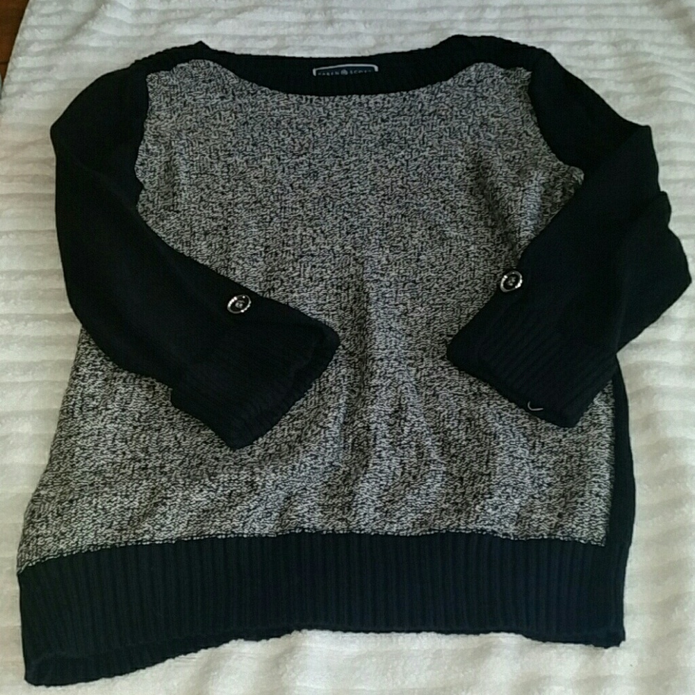 BOGO🌋 Karen Scott Boat Neck Sweater Size Small