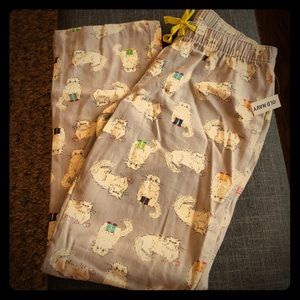 Cat Print PJ Pants