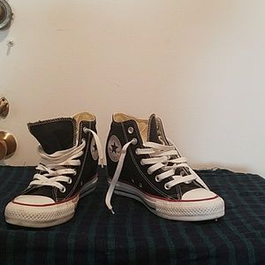 BOGO! Authentic Converse wedge canvas sneakers