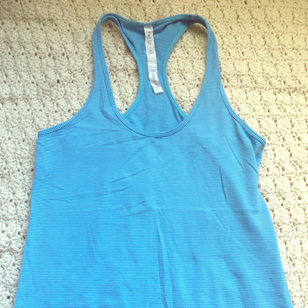 NWOT Lululemon Cool Rzrback Tank Size 10