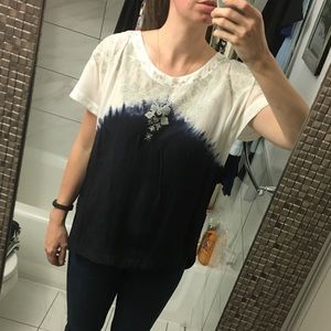 Anthropologie Tie-Dye Top