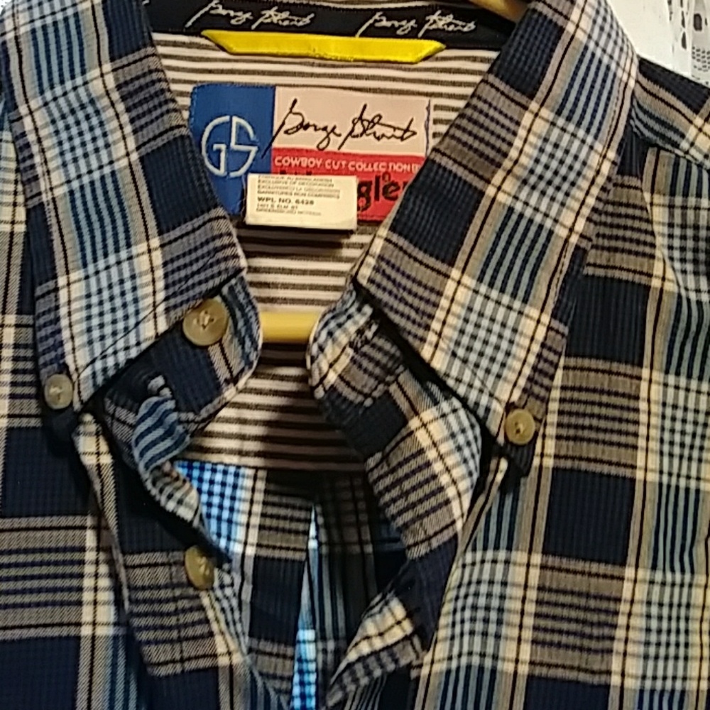 Men's western George Strait button up shirt