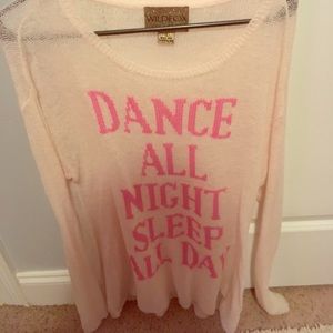 Wildfox white label dance all night size small