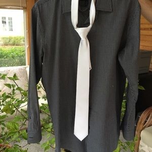 Apt 9 button down slim fit dress shirt