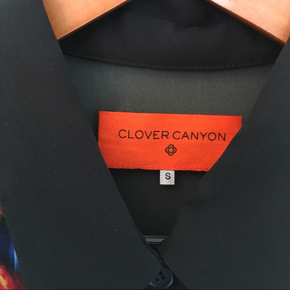 NWOT Clover Canyon Button down - Picture 5 of 6