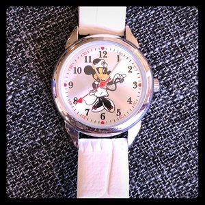 Minnie Mouse Nurse Wristwatch.