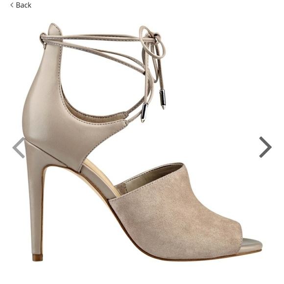 New Marc Fisher "The Rylin" Peep Toe Heels - Picture 1 of 8