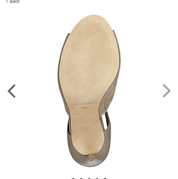 New Marc Fisher "The Rylin" Peep Toe Heels - Picture 5 of 8