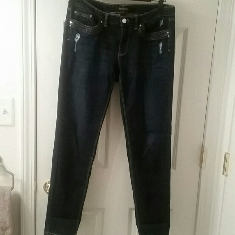 White House Black Market jeans.