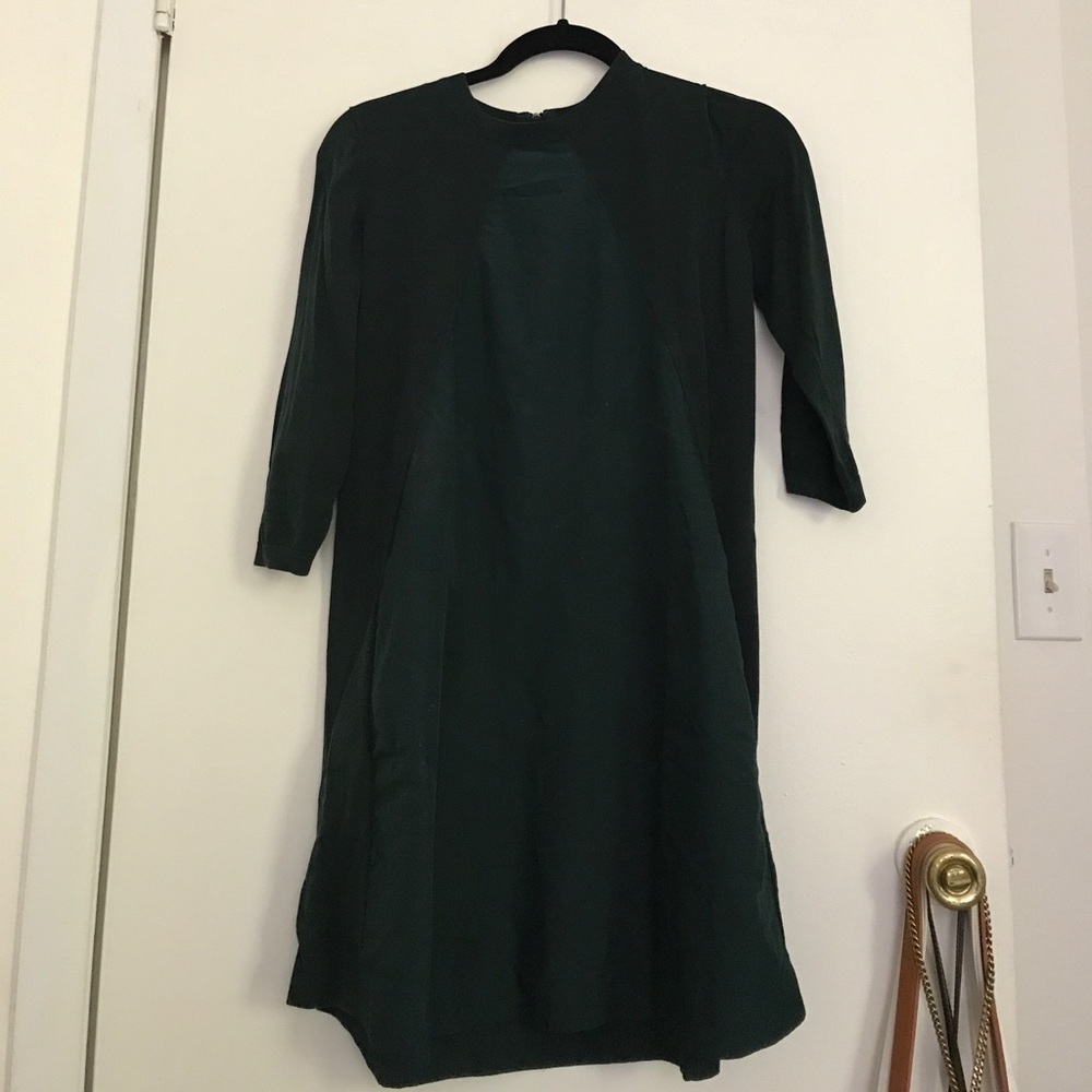 hunter Green sweater dress