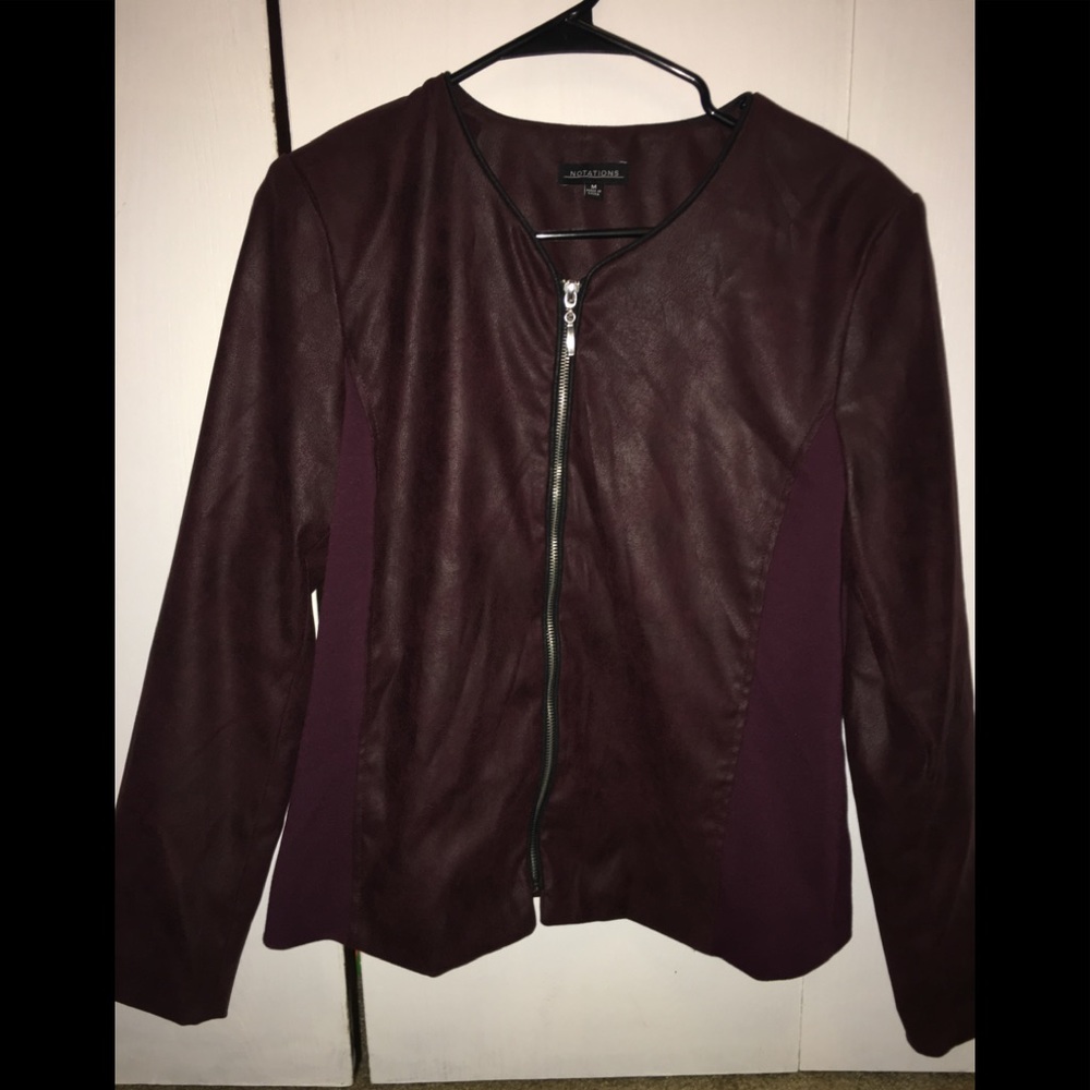 Women's Burgundy Jacket